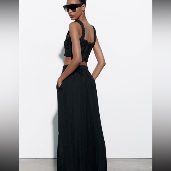 Italian flowy pants - Picture 3 of 8